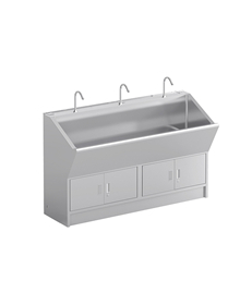 SFD-910 Stainless steel Auto Induction Sink [ 3 person ]